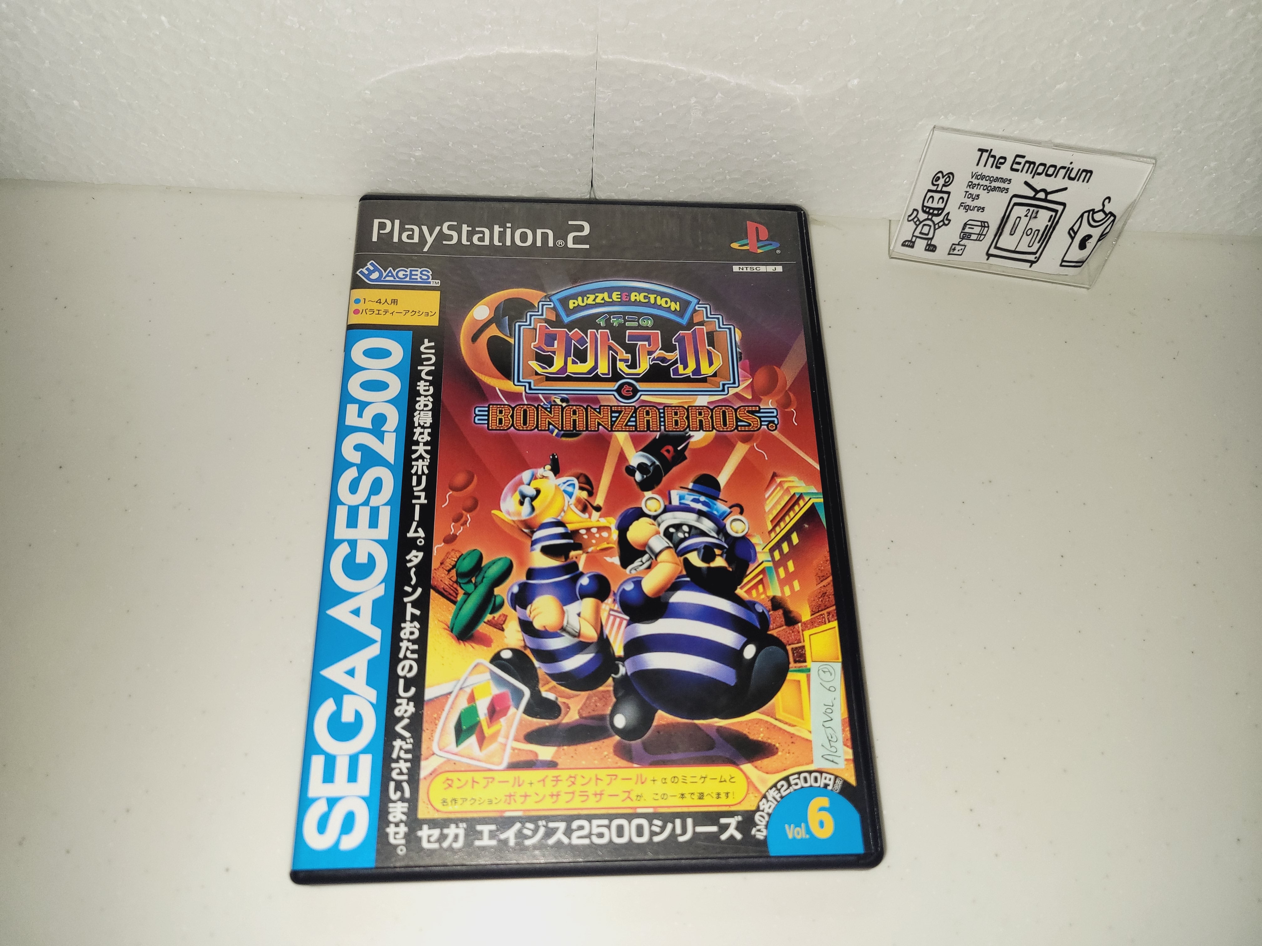 Sega AGES 2500 Series Vol. 6 Bonanza Bros. & Tant-R - Sony