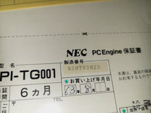 Load image into Gallery viewer, Pc Engine Console - Nec Pce PcEngine