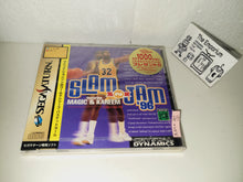Load image into Gallery viewer, SLAMN JAM 96 Slam'n Magic Kareem - Sega Saturn sat stn
