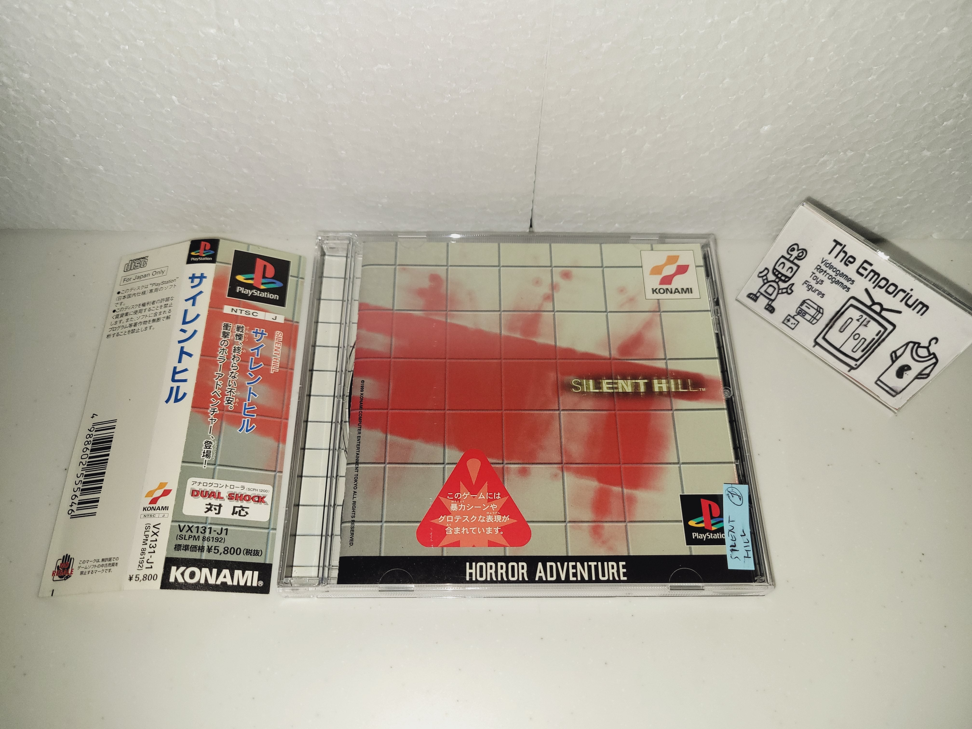 Silent Hill Sony PS1 Playstation – The Emporium RetroGames and Toys