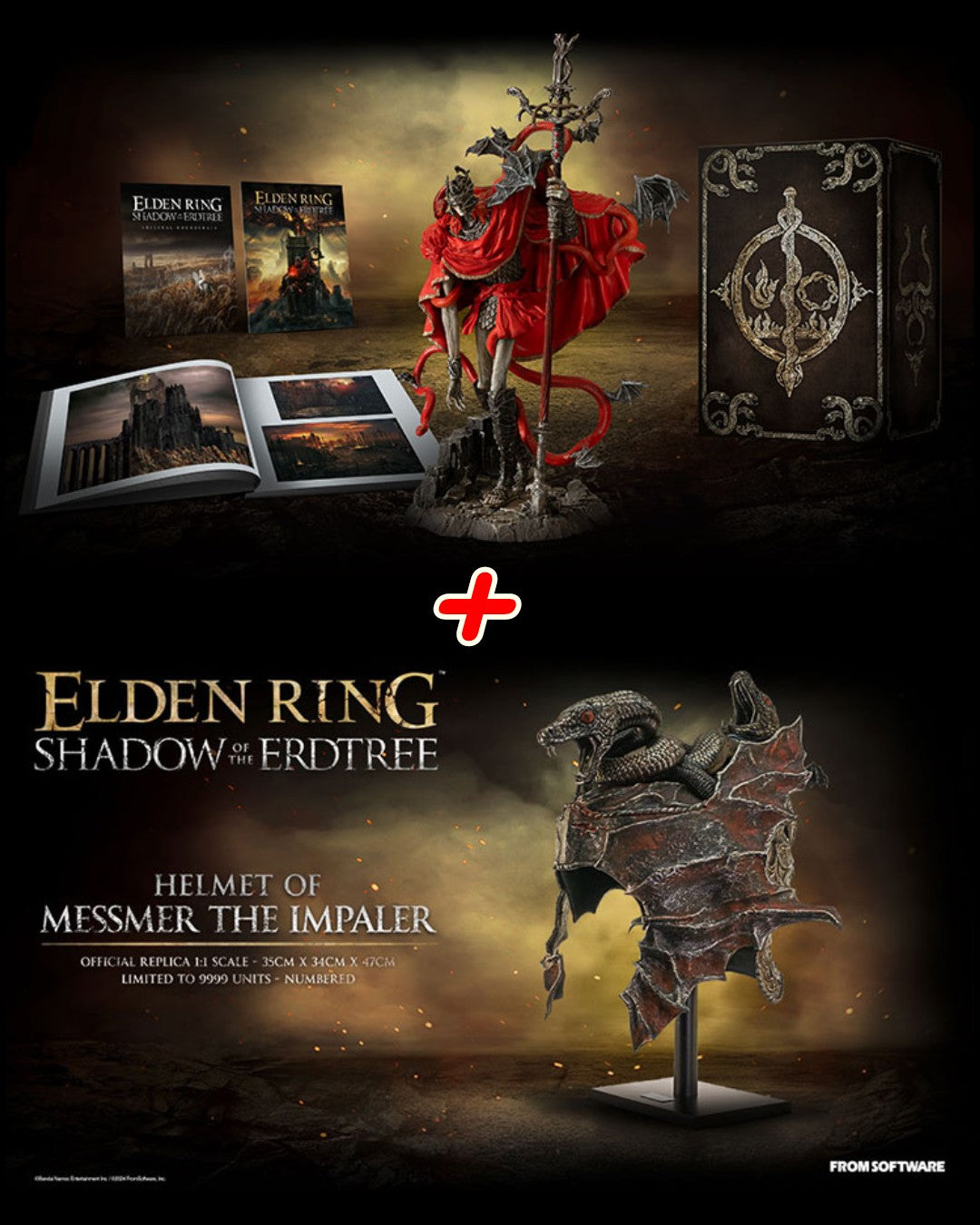 Elden Ring: Shadow of the Erdtree メスメル エルデンリング』串刺し公、メスメルの重厚なスタチュー