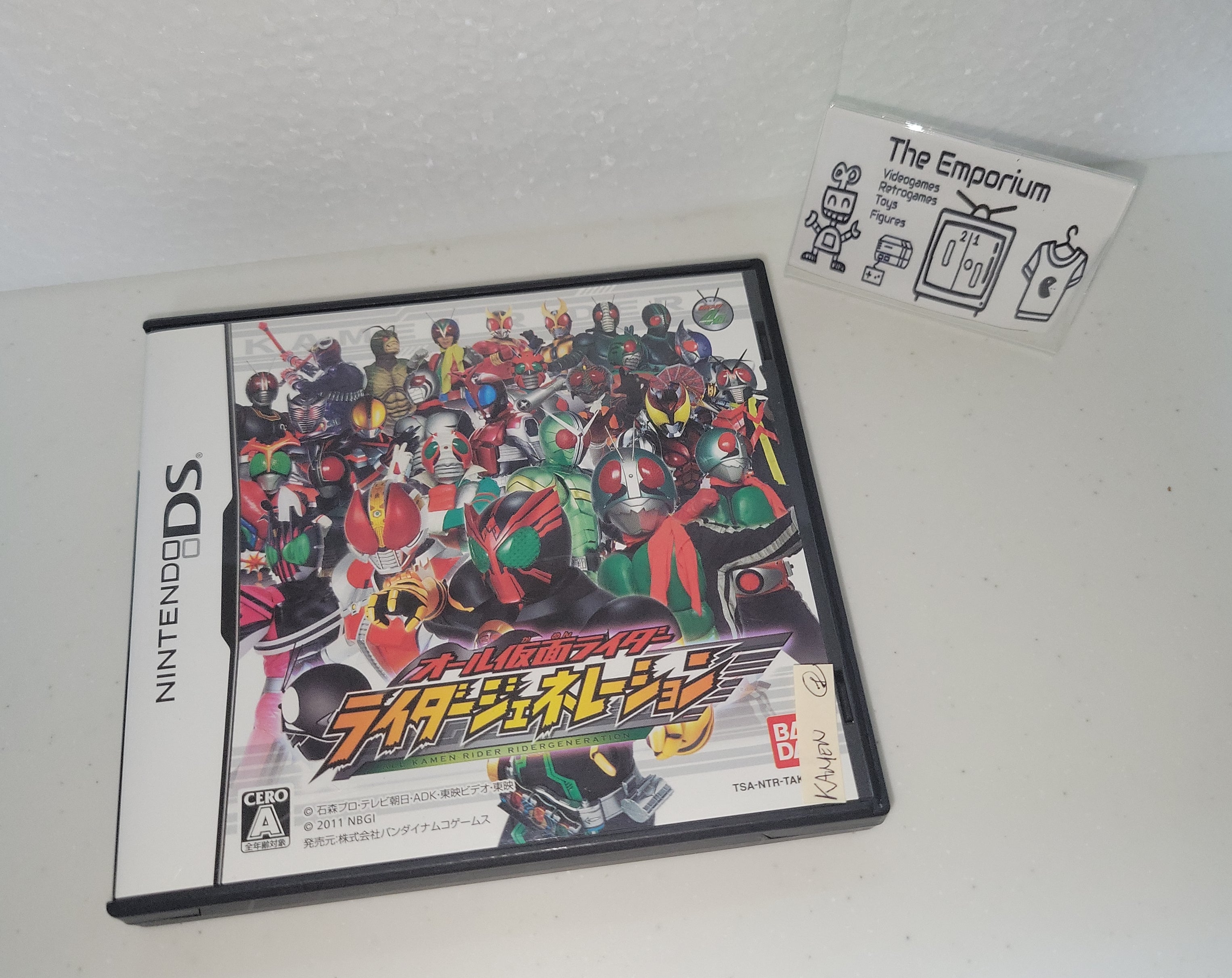 All Kamen Rider Rider Generation Nintendo Ds NDS The Emporium