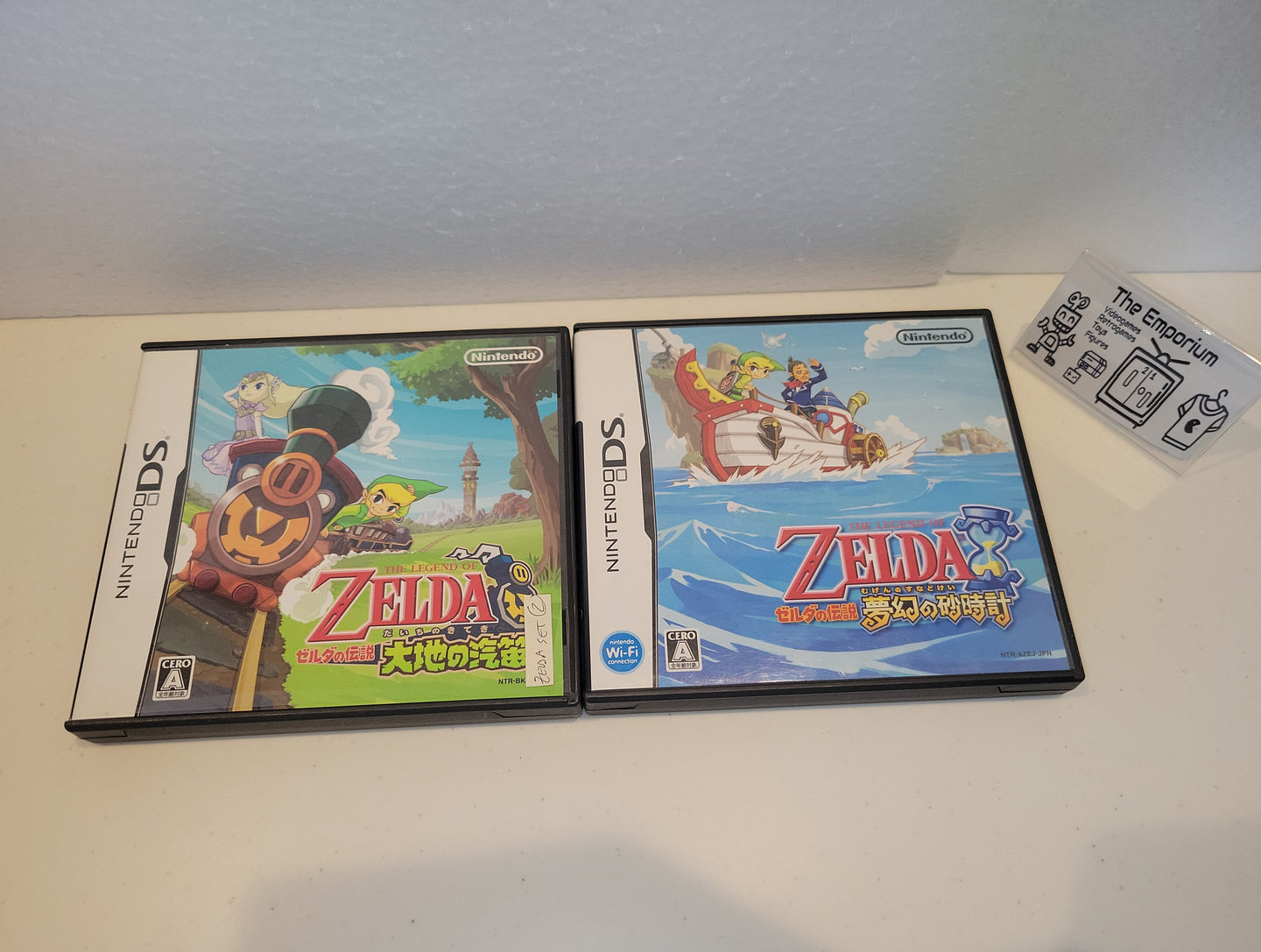 The Legend of Zelda: Phantom Hourglass

+ The Legend of Zelda: Spirit Tracks - Nintendo Ds NDS