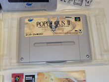 Load image into Gallery viewer, Populous + Populous 2 set - Nintendo Sfc Super Famicom