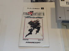 Load image into Gallery viewer, Final Fantasy VI - Nintendo Sfc Super Famicom