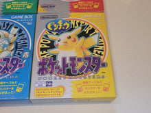 Load image into Gallery viewer, Pokemon Red/blue/yellow/green SET - Nintendo GB GameBoy