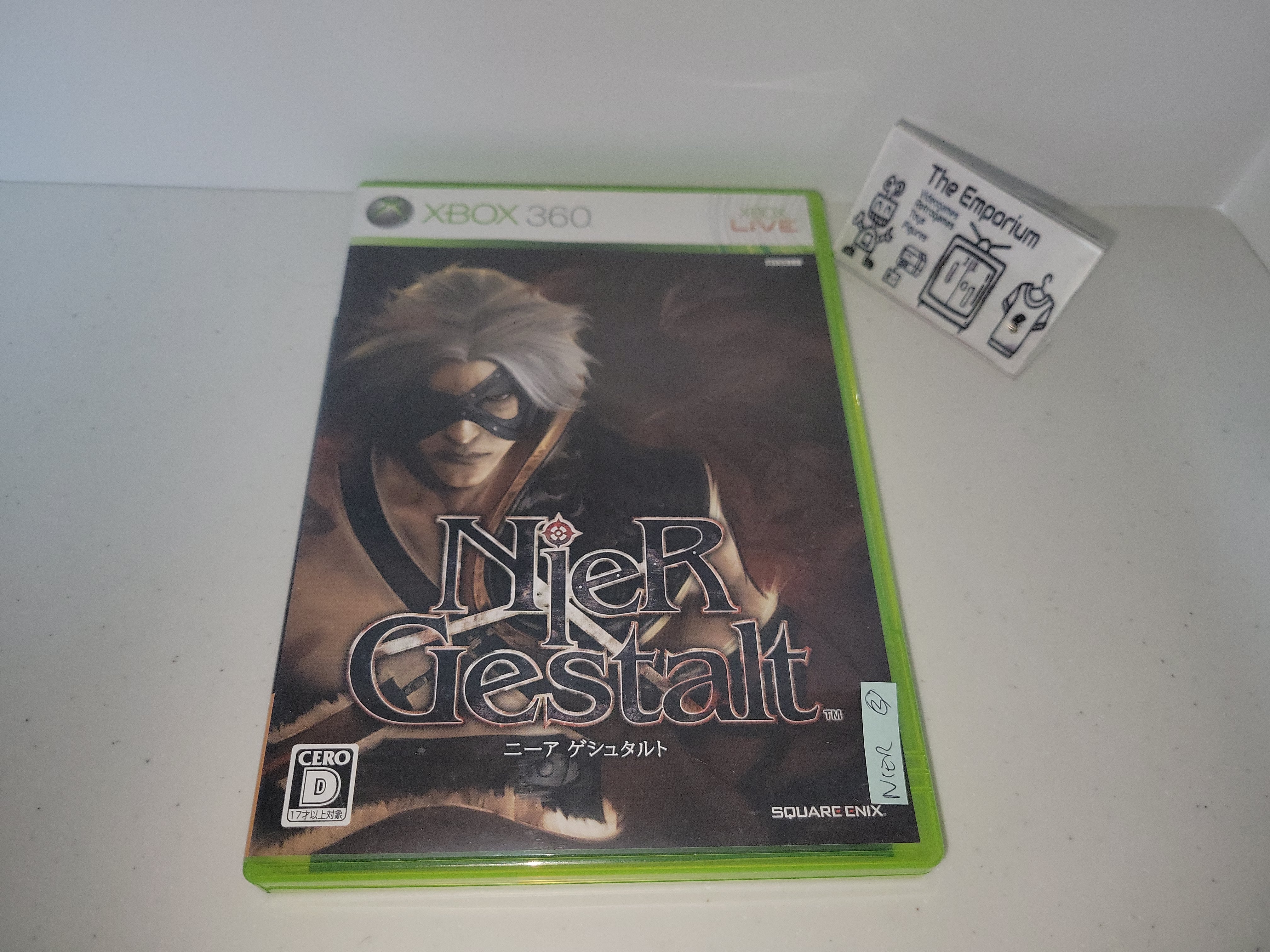 Jeu NieR Gestalt Platinum - Xbox 360 - Version Japonaise NTSC-J - Bon état