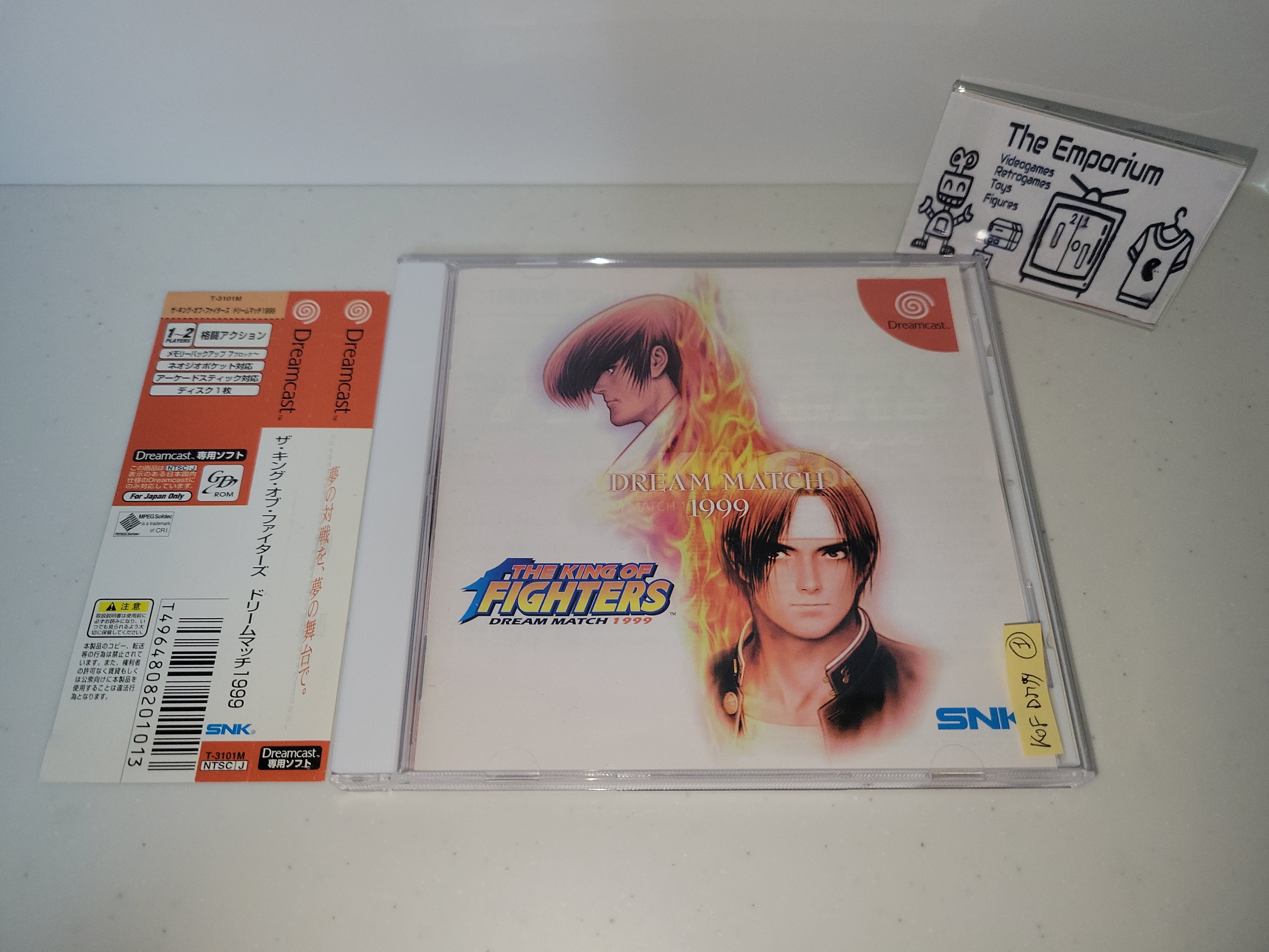 Trader Games - THE KING OF FIGHTERS DREAM MATCH 1999 SEGA DREAMCAST  DC Ntsc Japan Complete With Spinreg Card Good Condition 4964808201013