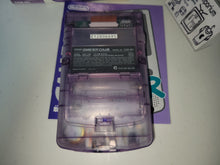 Load image into Gallery viewer, Game Boy Color (Clear Purple) - Nintendo GB GameBoy