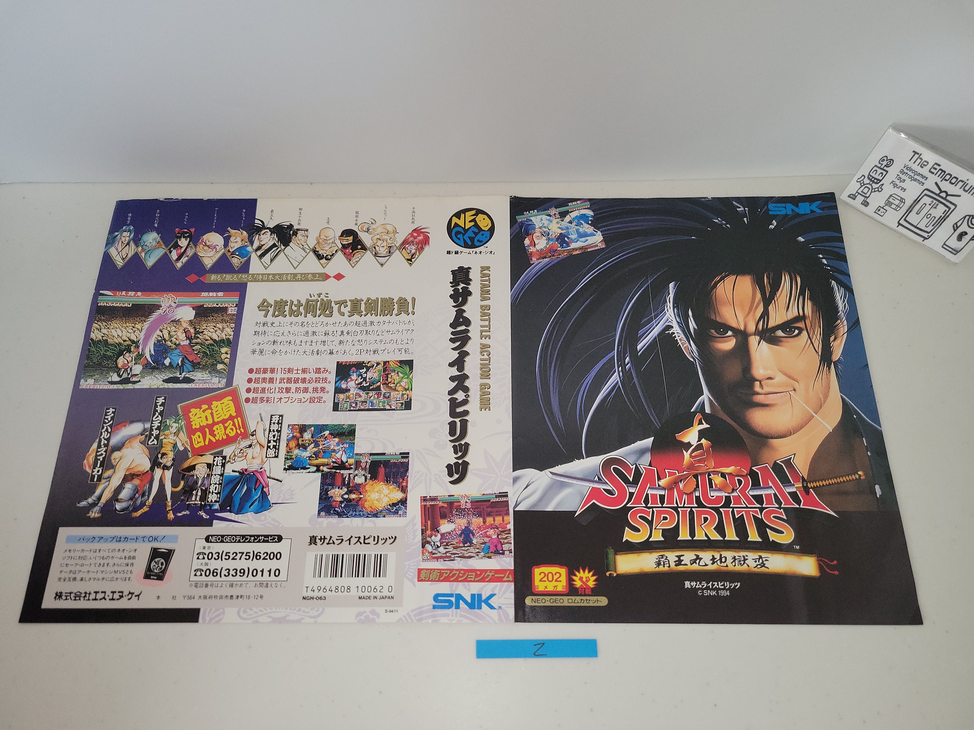Samurai Spirits Reboot SNK NEOGEO PS4 Sony Classic Edition NEW