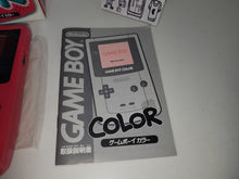 Load image into Gallery viewer, GameBoy Color Console -Red- - Nintendo GB GameBoy