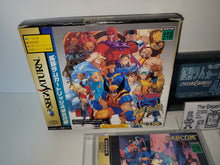 Load image into Gallery viewer, Xmen Vs Street Fighter + Marvel Super Heroes vs Street Fighter with RAM (RAM Pack Version) - Sega Saturn SegaSaturn