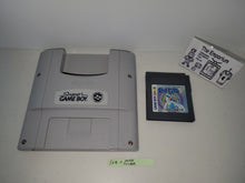 Load image into Gallery viewer, Super GameBoy Adapter + Pokemon  Silver - Nintendo Sfc Super Famicom