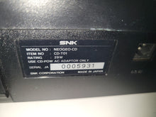 Load image into Gallery viewer, Snk NeoGeo Cd Console - Snk Neogeo cd ngcd