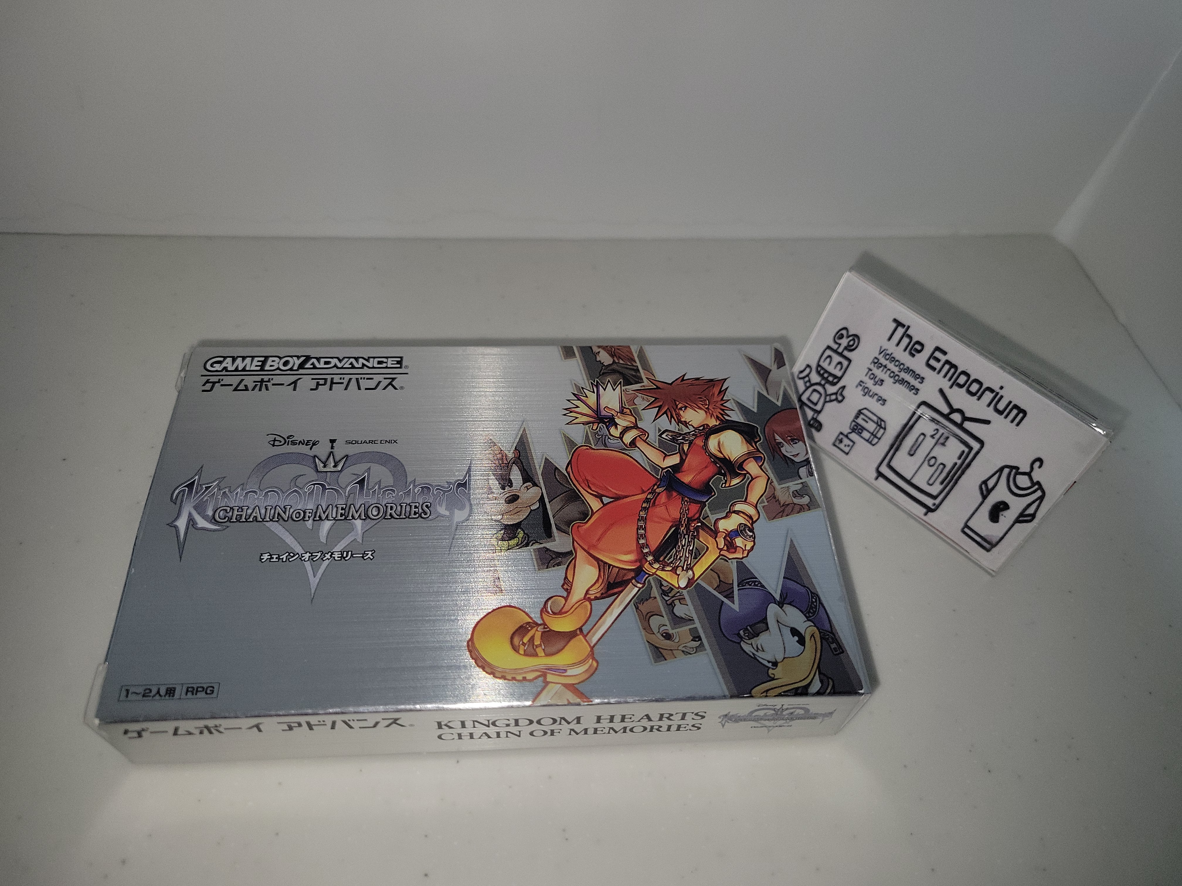 KINGDOM HEARTS CHAIN OF MEMORIES NINTENDO GAMEBOY ADVANCE (GBA) JAPAN (CARTRIDGE ONLY) on Game boy advance - Trader Games KINGDOM HEARTS CHAIN OF MEMORIES NINTENDO GAMEBOY ADVANCE (GBA) JAPAN (CARTRIDGE ONLY) on Game boy advance - Trader Games