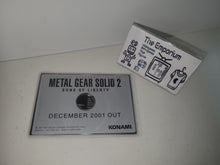 Load image into Gallery viewer, Metal Gear Solid 2 pre release promo card/cd - toy action figure gadgets