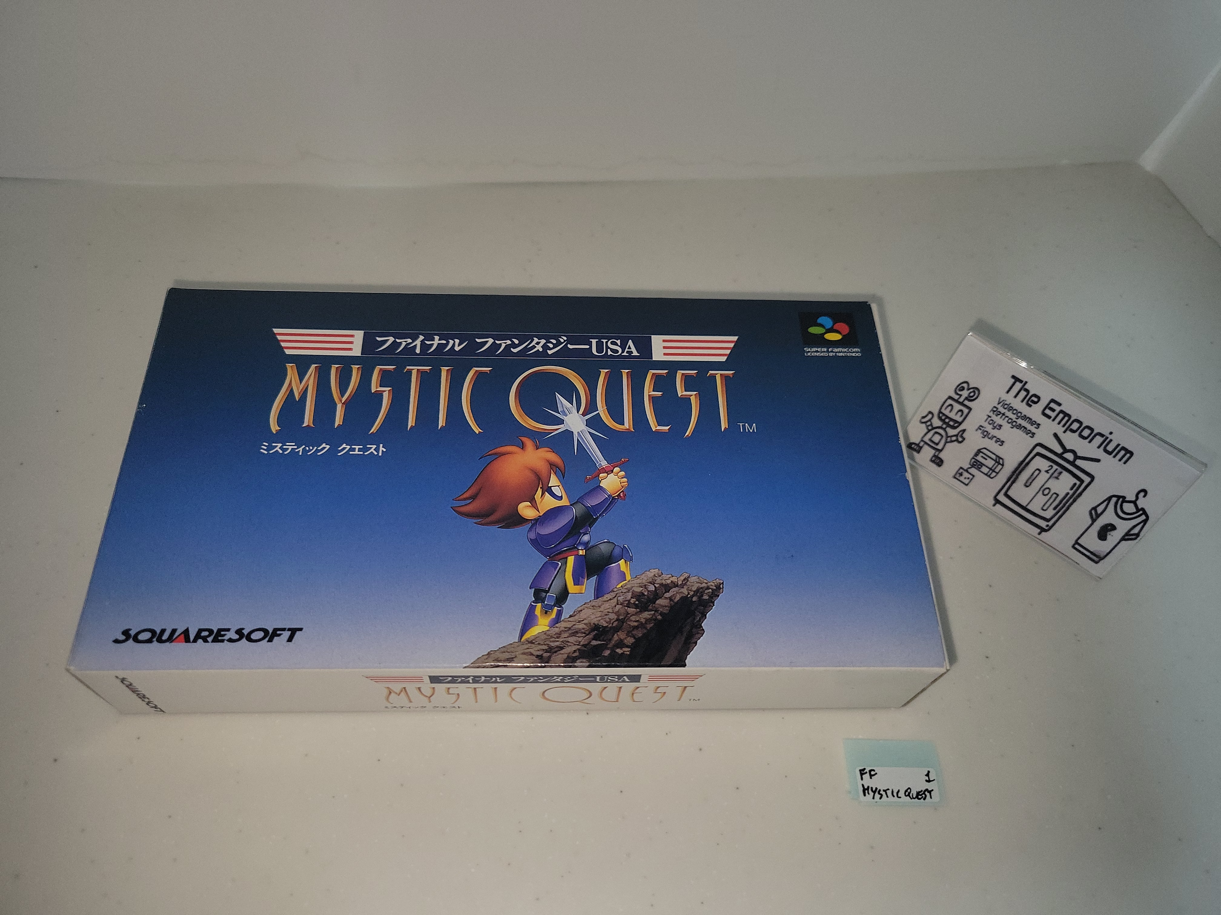 スーパーファミコン - ファイナルファンタジーUSA スーパーファミコン SFC Final Fantasy USA Mystic Quest Super Famicom SNES Square