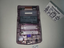 Load image into Gallery viewer, Game Boy Color (Clear Purple) - Nintendo GB GameBoy