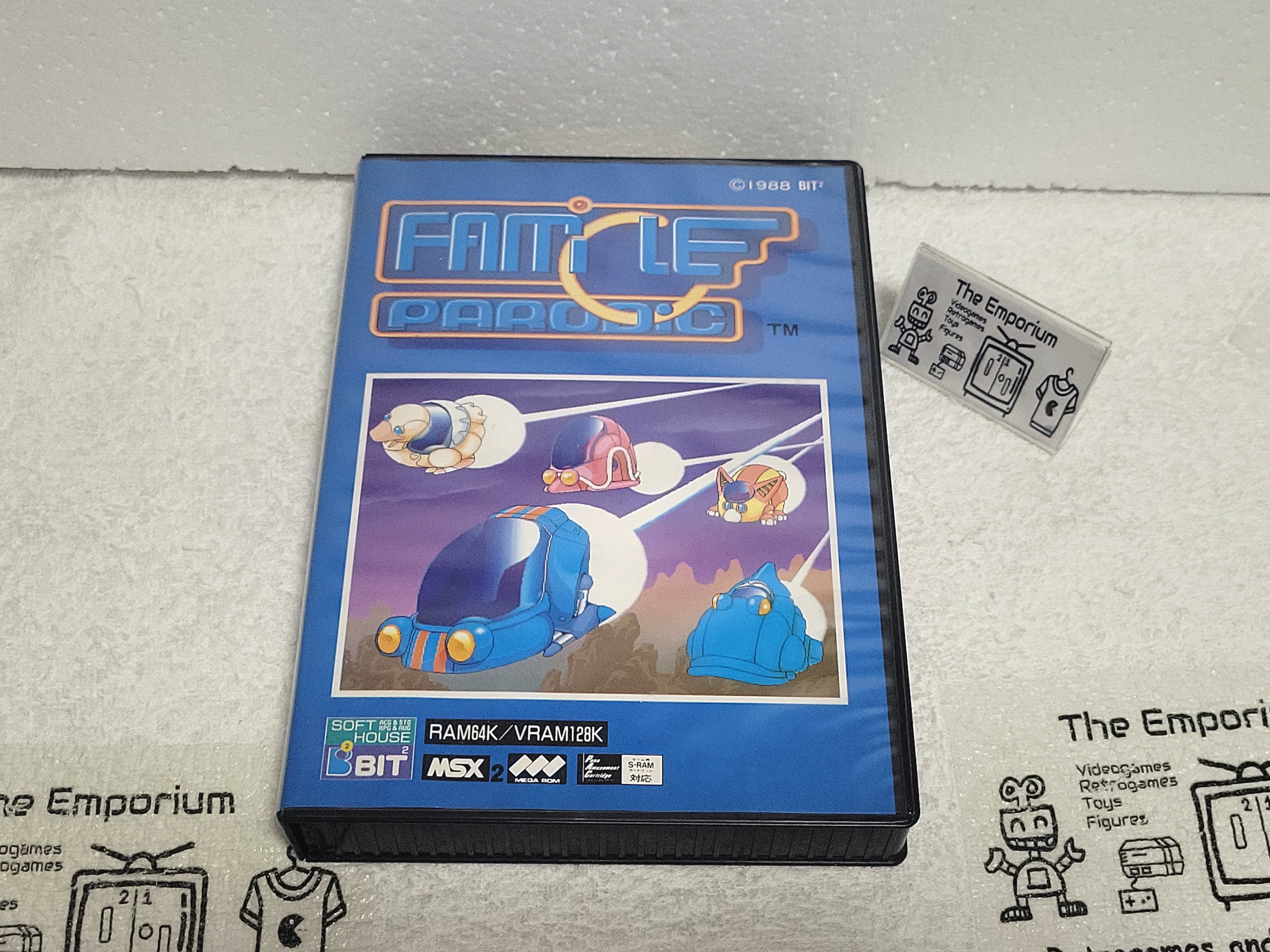 MSX2専用ソフト FAMICLE PARODIC Famicle Parodic - MSX MSX2 – The Emporium RetroGames and Toys