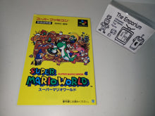 Load image into Gallery viewer, Super Mario World Manual - Nintendo Sfc Super Famicom