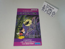 Load image into Gallery viewer, Castle of Illusion Manual - Sega MD MegaDrive