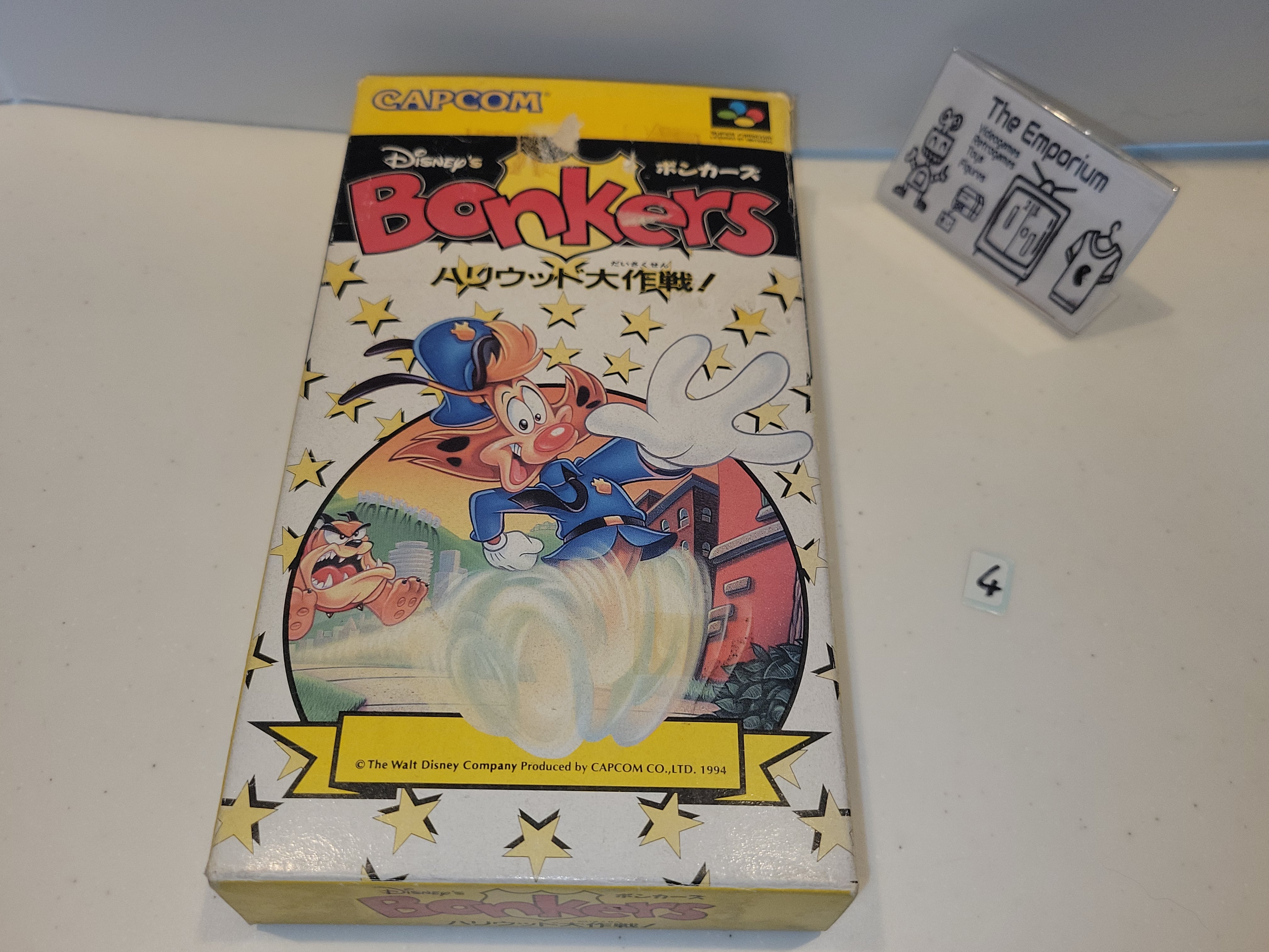 ボンカーズ スーパーファミコン Disney （BOX ONLY] Bonkers