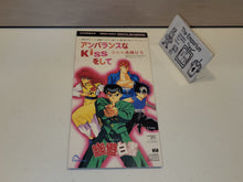 Load image into Gallery viewer, Unbalance na Kiss wo Shite / Hiro Takahashi / yu yu hakusho - Music cd soundtrack