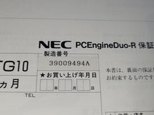 Load image into Gallery viewer, Pc Engine DuoR Console - Nec Pce PcEngine