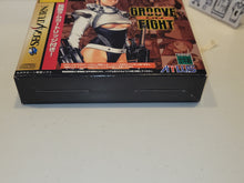 Load image into Gallery viewer, Groove On Fight (w/ 1MB RAM Cart) - Sega Saturn sat stn