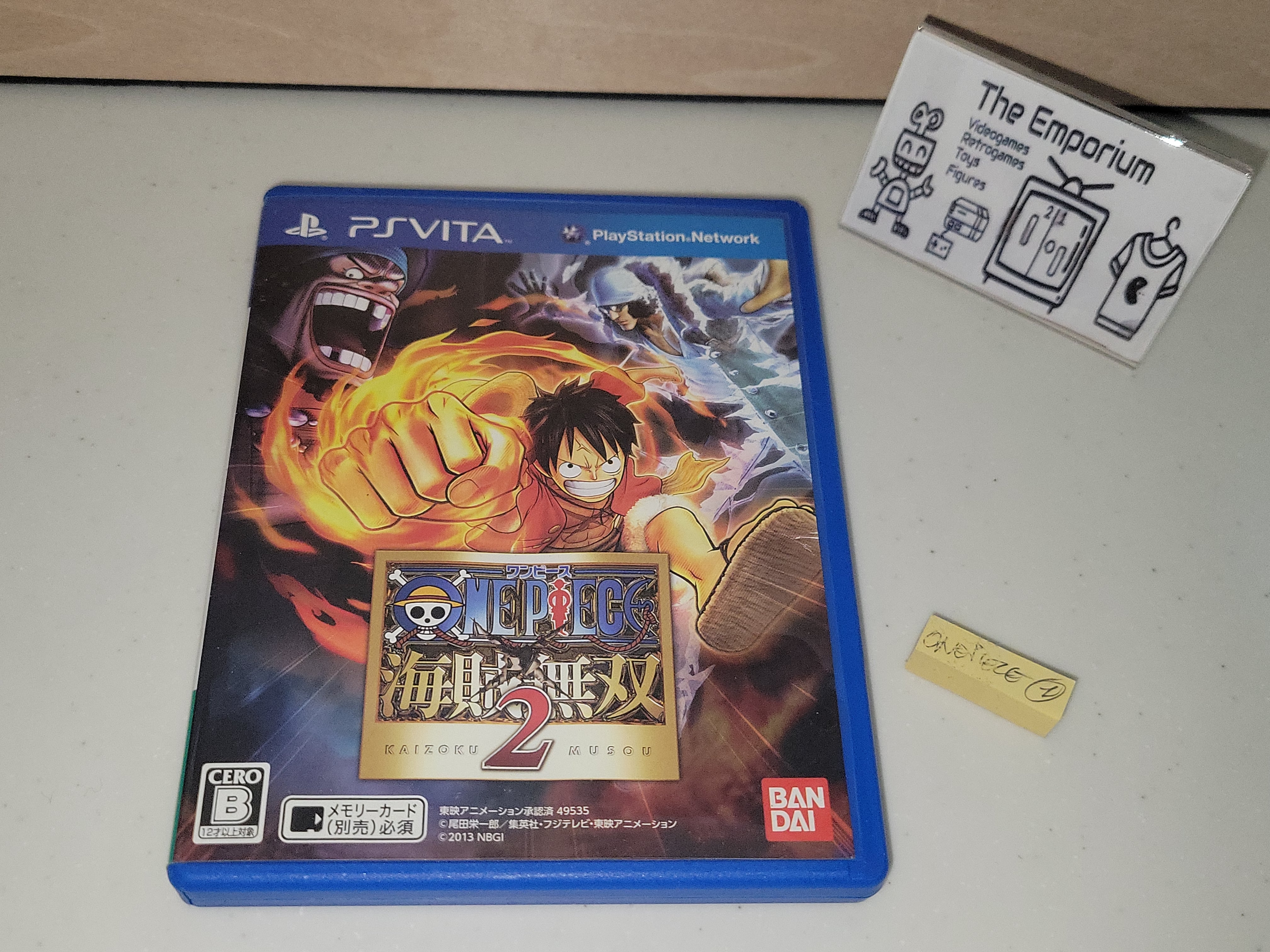 Jeu PS Vita One Piece Kaizoku Musou 2 Version Japonaise - Bon état, Occasion