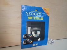 Load image into Gallery viewer, Snk NeoGeo CD Soft Catalog - Arcade poster artset pamphlet