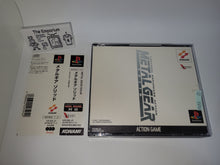 Load image into Gallery viewer, Metal Gear Solid (silver color cover version) - Sony PS1 Playstation