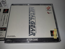 Load image into Gallery viewer, Metal Gear Solid (silver color cover version) - Sony PS1 Playstation