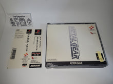 Load image into Gallery viewer, Metal Gear Solid (silver color cover version) - Sony PS1 Playstation