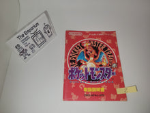 Load image into Gallery viewer, Pokemon Red GB MANUAL ONLY - Nintendo GB GameBoy