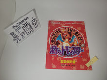 Load image into Gallery viewer, Pokemon Red GB MANUAL ONLY - Nintendo GB GameBoy