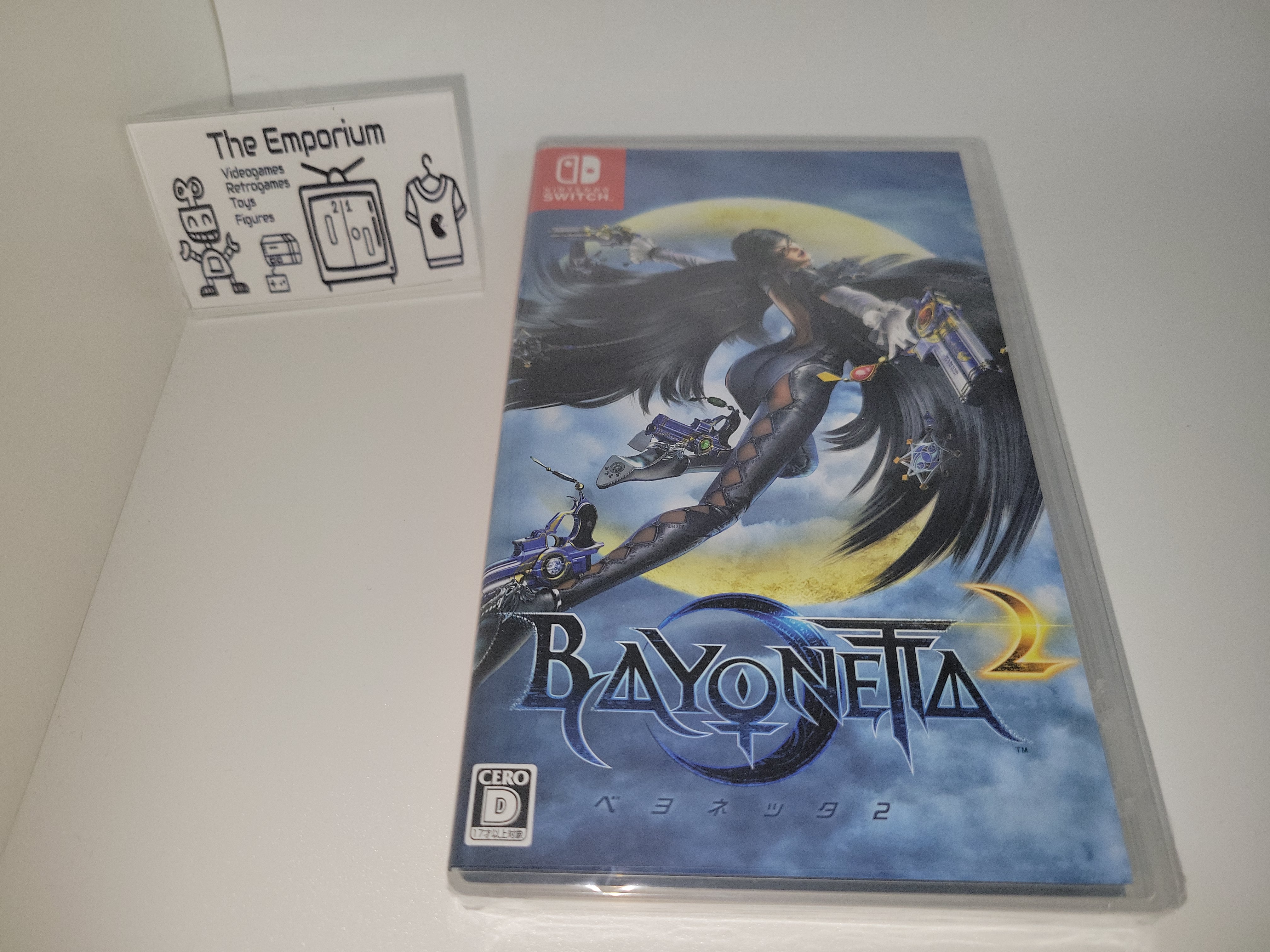 Bayonetta 2 (empty box) NO SOFTWARE - Nintendo Switch NSW – The Emporium  RetroGames and Toys