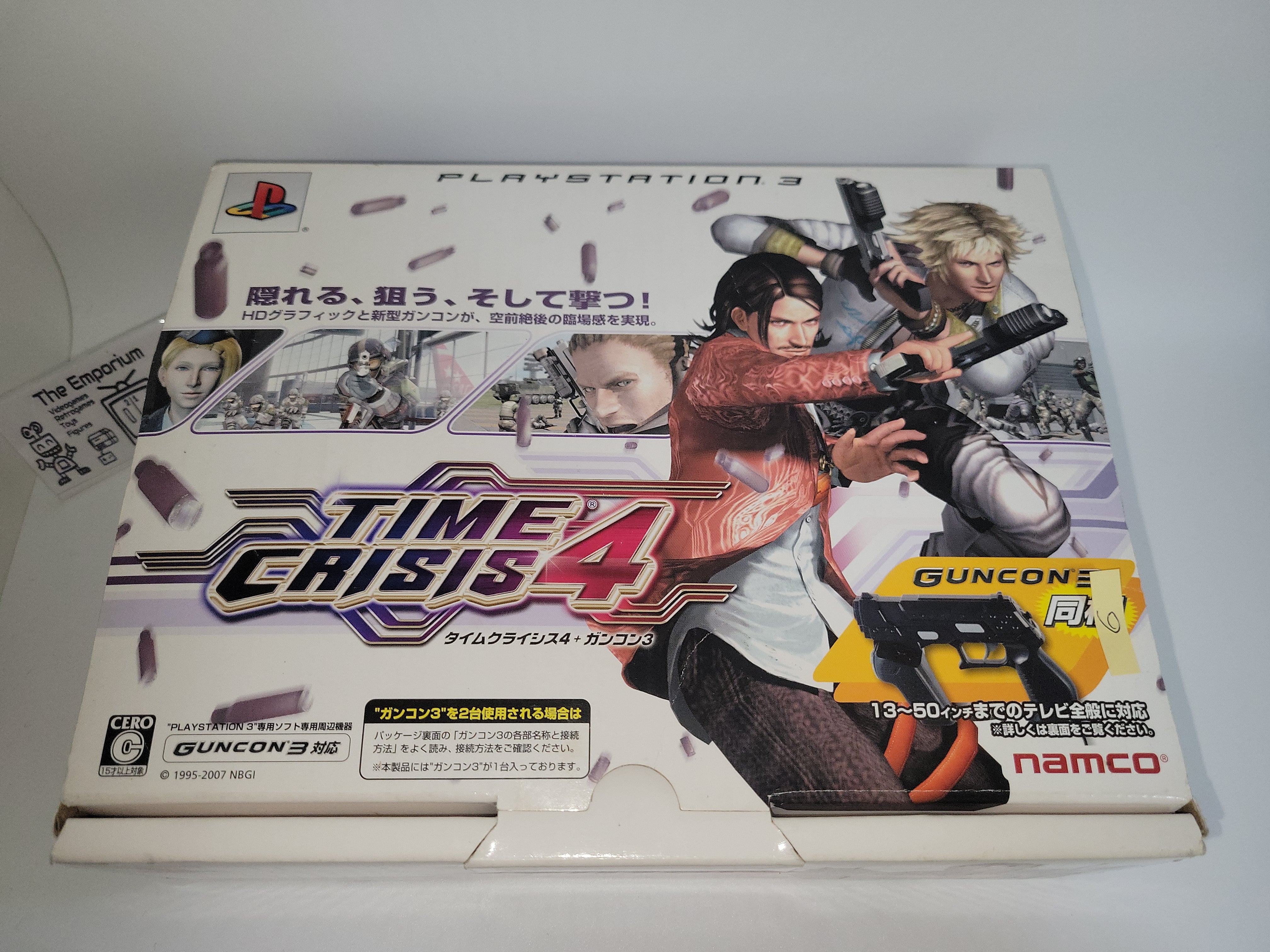 Time Crisis 4 with Guncon 3 Set - Sony PS3 Playstation 3 – The