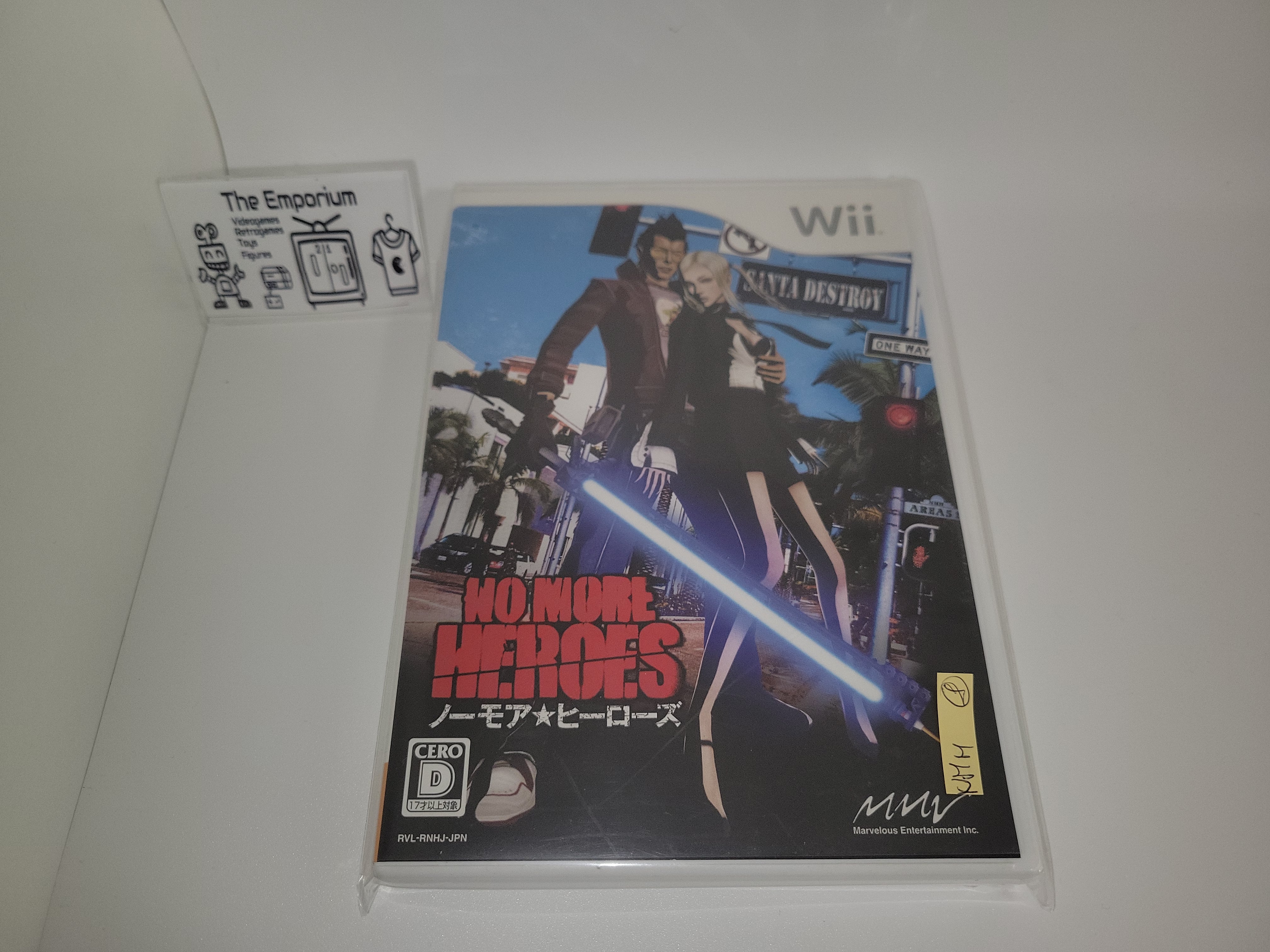No More Heroes - Nintendo Wii – The Emporium RetroGames and Toys