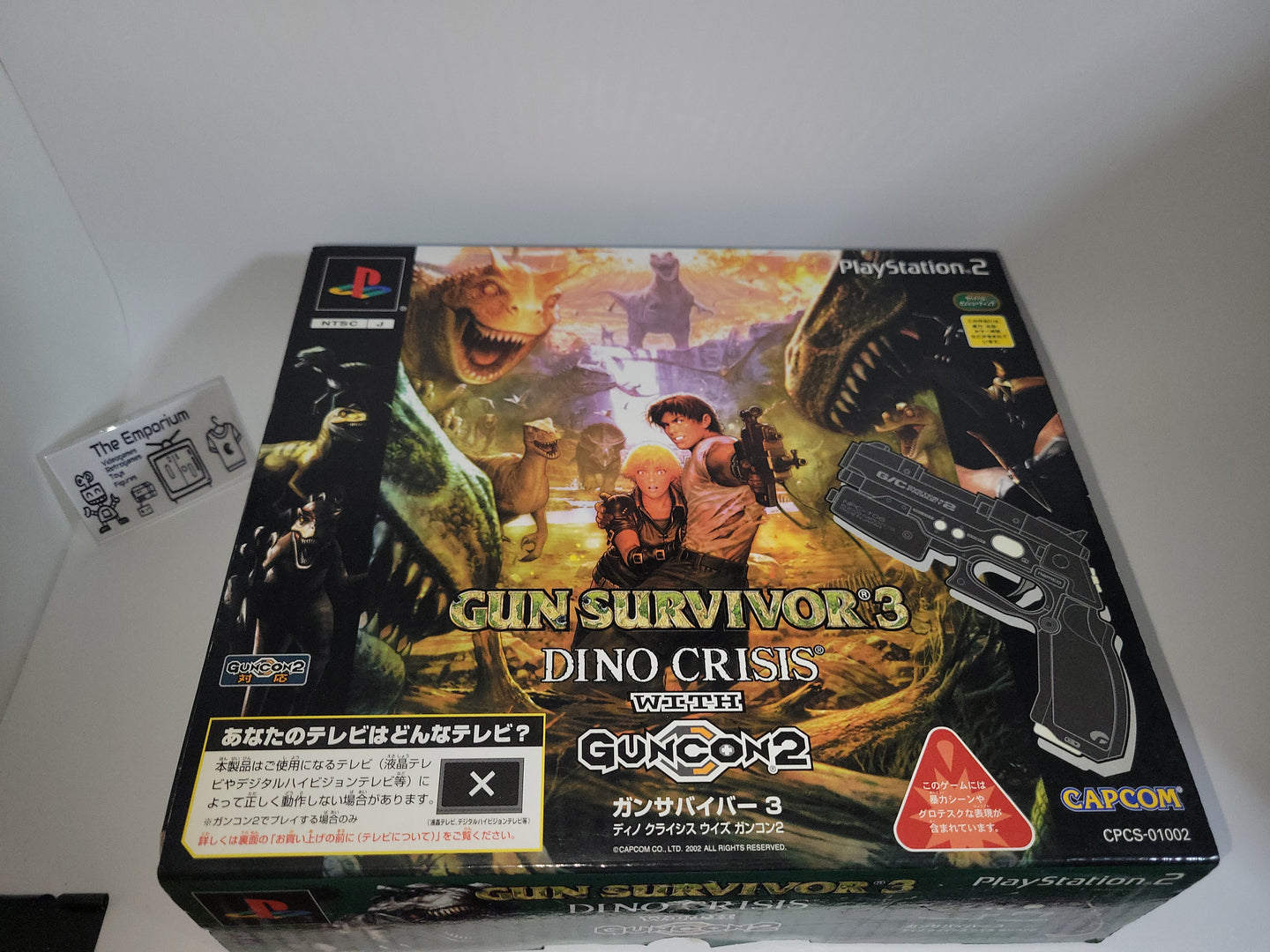 Gun Survivor 3: Dino Crisis (w/ GunCon2) - Sony playstation 2