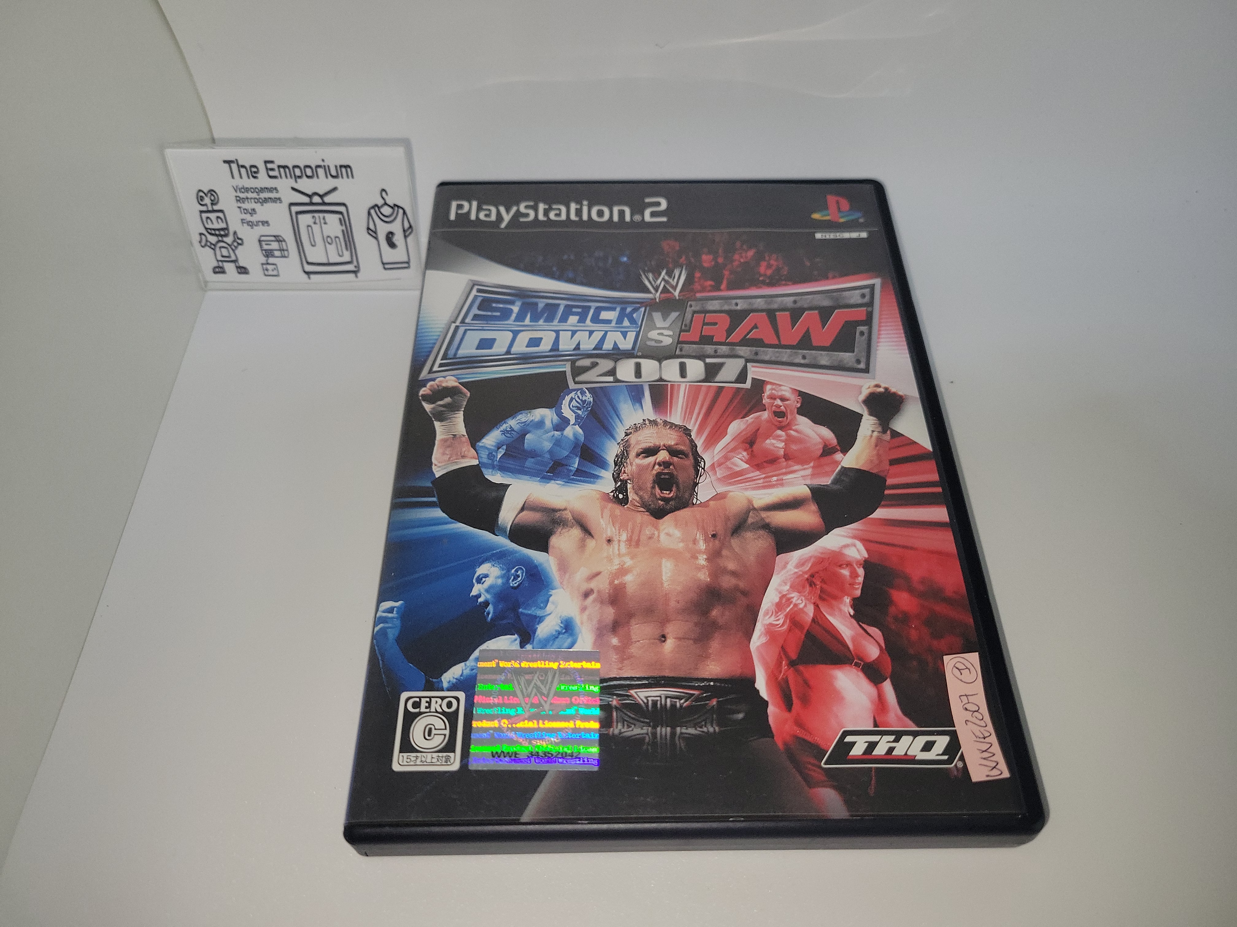 Wwe 2007 hot sale ps2