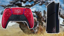 Load image into Gallery viewer, preorder release date: 01/03/2025 - PlayStation 5 Cover "Monster Hunter Wilds" + DualSense Wireless Controller "Monster Hunter Wilds" Limited Edition - Sony PS5 Playstation 5