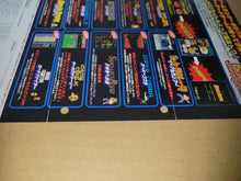 Load image into Gallery viewer, Konami 80's Arcade Gallery Promo Flyer A4 - arcade artset art set
