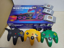 Load image into Gallery viewer, Nintendo 64 Console - black + 3 Extra Controllers - Nintendo64 N64 Nintendo 64