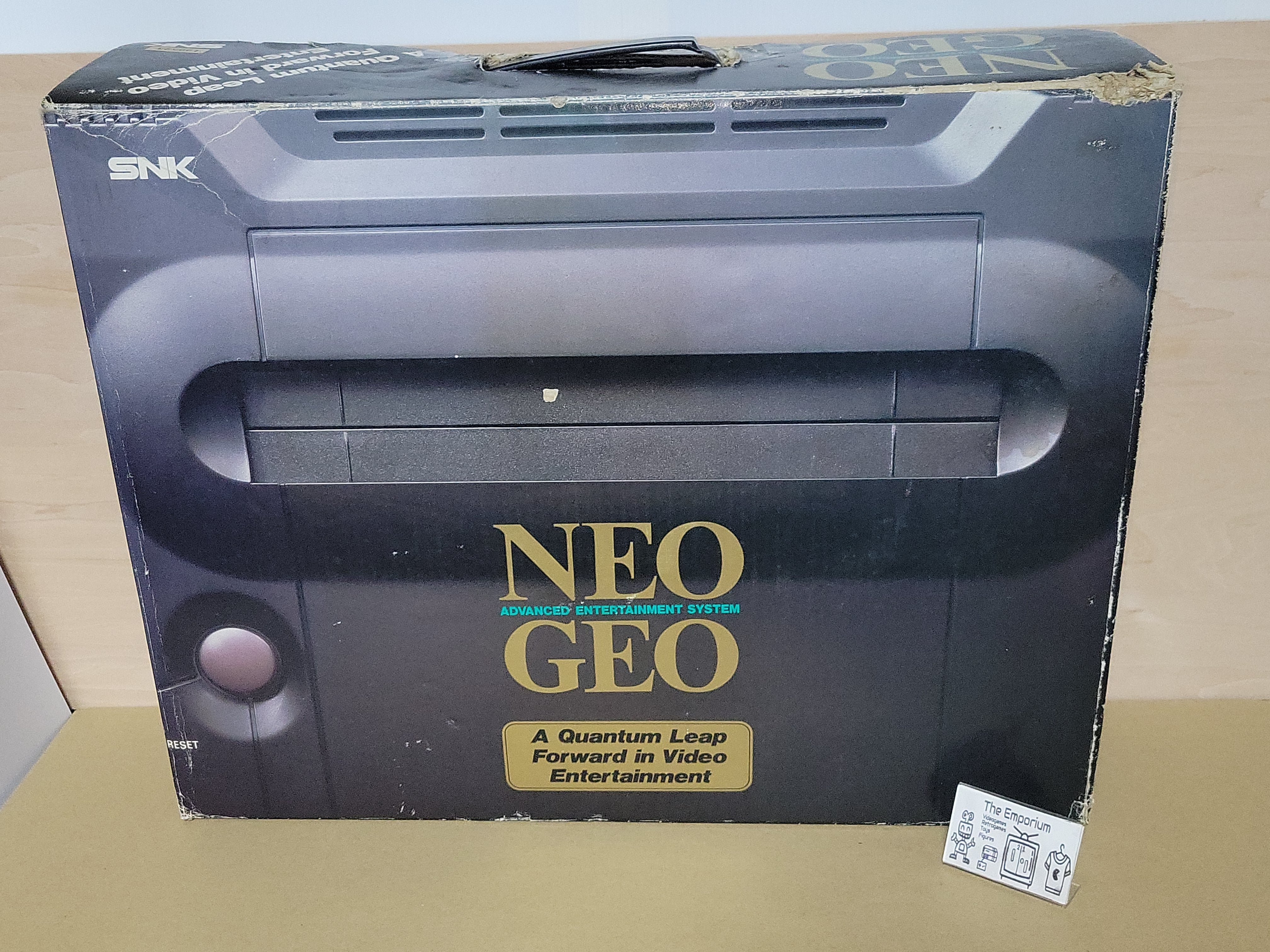 SNK NEO GEO AES Console + 3 Sticks + Memory Card Et Accessoires. EUR