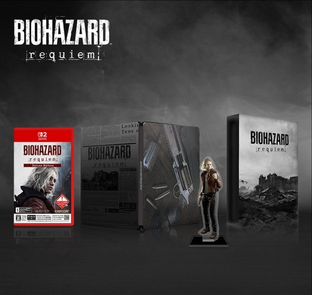 Nintendo Switch BIOHAZARD COLECTORS BOX preorder release date: 27/02/2026 - Biohazard Requiem Collector