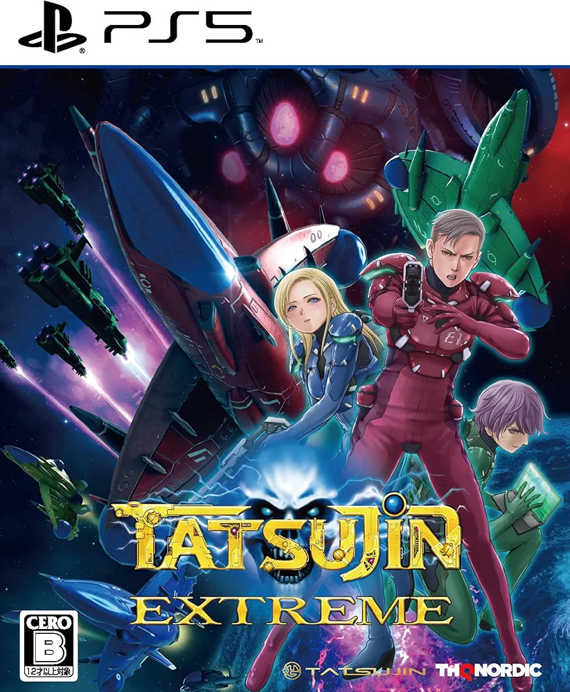 TATSUJIN EXTREME - Sampul PS5 menampilkan aksi tembak-tembakan klasik
