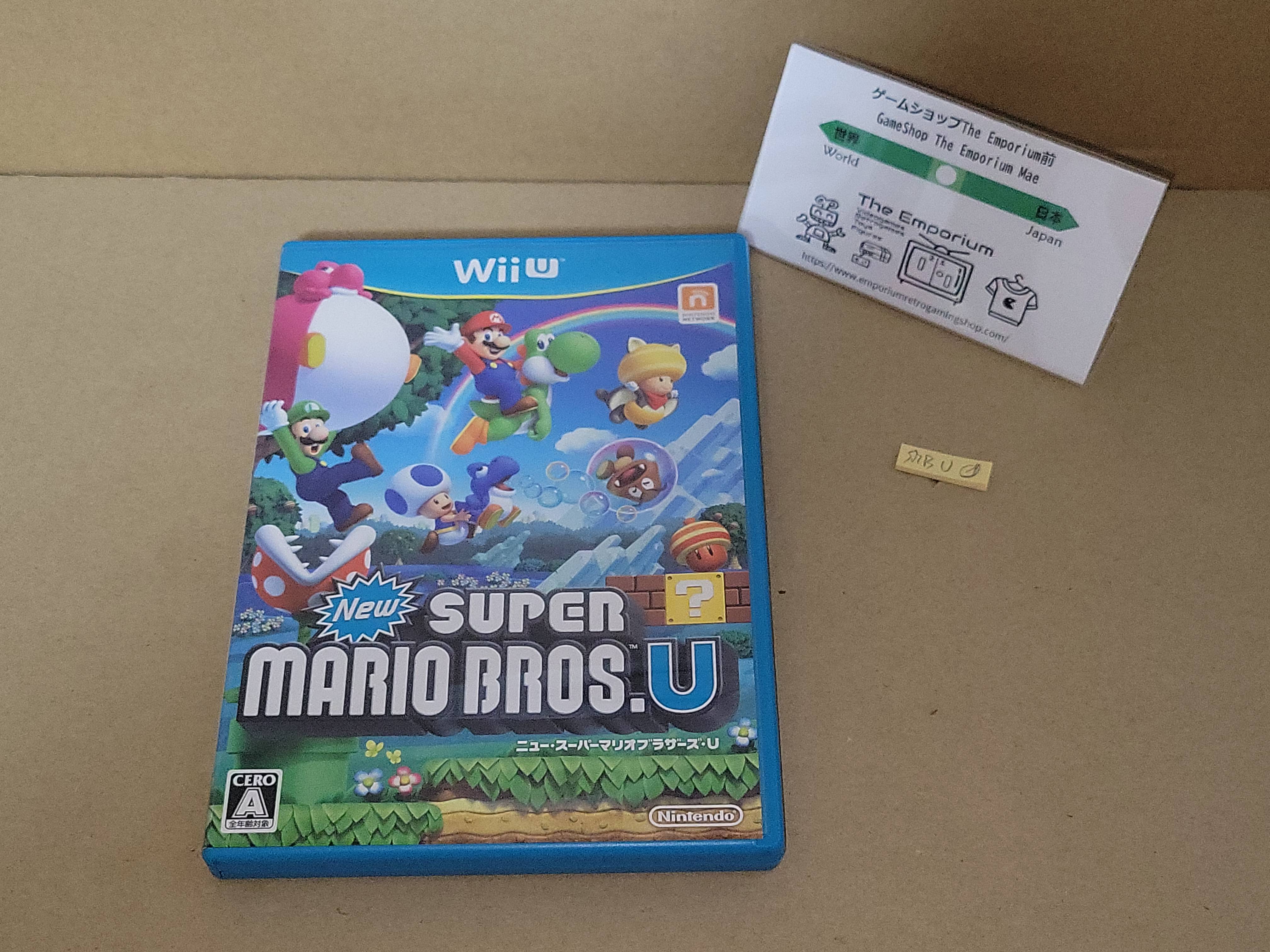 New Super Mario Bros. U - Nintendo WiiU – The Emporium RetroGaming