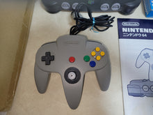 Load image into Gallery viewer, Nintendo 64 Console - black + Perfect Strikers - Nintendo64 N64 Nintendo 64