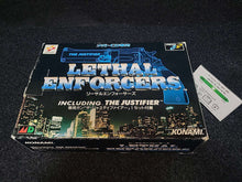 Load image into Gallery viewer, Lethal Enforcers mega CD + guncon controller - Sega MD MegaDrive